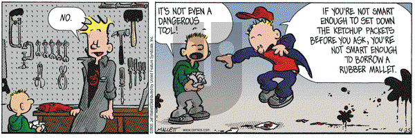 Frazz on Tuesday April 25, 2006 Comic Strip