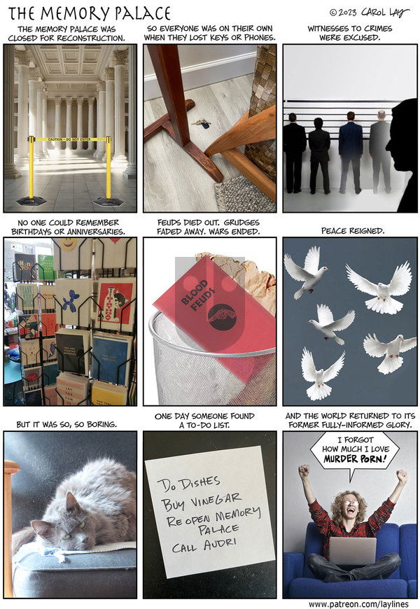 Lay Lines on Monday November 13, 2023 Comic Strip