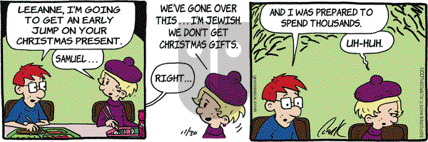 Lola - Thursday November 30, 2023 Comic Strip