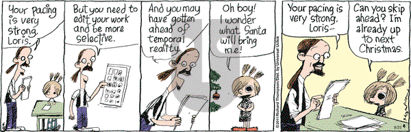 Cul de Sac on Thursday August 25, 2011 Comic Strip