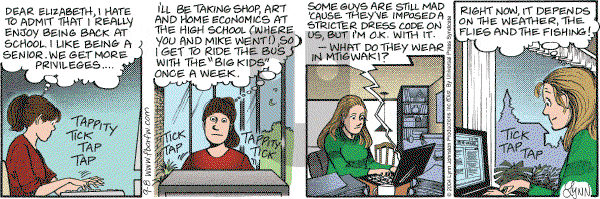 For Better or For Worse - Wednesday September 8, 2004 Comic Strip
