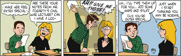 Luann on Thursday January 21, 2010 Comic Strip