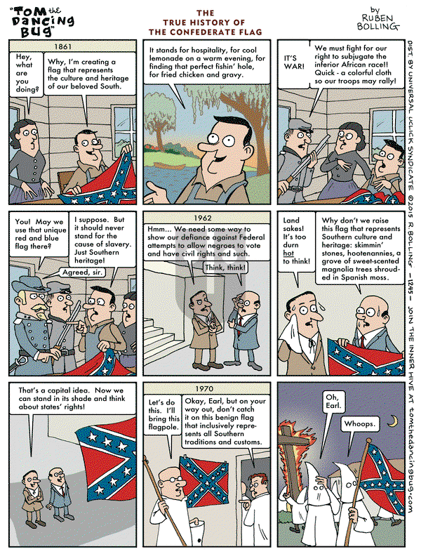 Tom the Dancing Bug - Friday July 3, 2015 Comic Strip