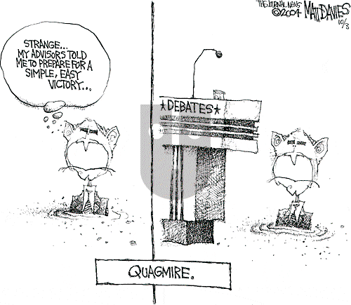 Matt Davies on Saturday October 2, 2004 Comic Strip