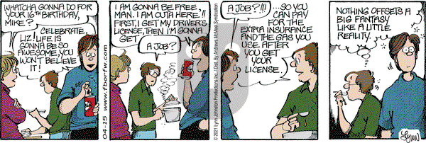 For Better or For Worse - Thursday April 15, 2021 Comic Strip