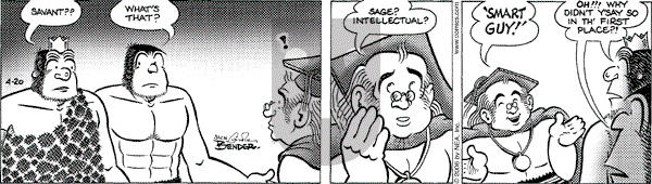 Alley Oop on Thursday April 20, 2006 Comic Strip