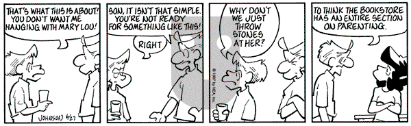 Arlo and Janis - Friday June 27, 1997 Comic Strip