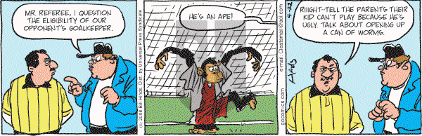 Cleats - Tuesday April 22, 2008 Comic Strip