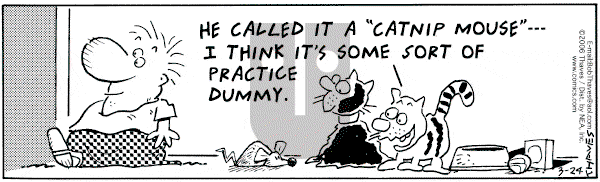 Frank and Ernest - Friday March 24, 2006 Comic Strip