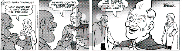 Alley Oop on Wednesday April 27, 2005 Comic Strip