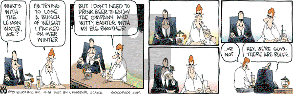 Non Sequitur - Thursday April 15, 2010 Comic Strip