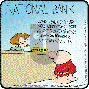 Ziggy on Saturday August 10, 2002 Comic Strip