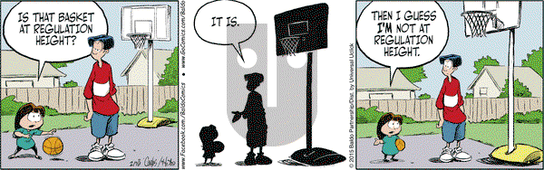 Baldo on Thursday February 19, 2015 Comic Strip