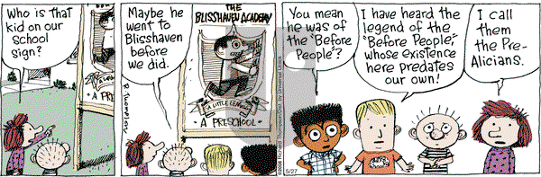 Cul de Sac on Monday May 27, 2013 Comic Strip