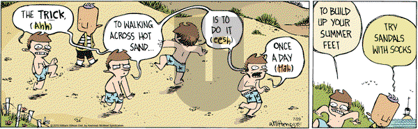 Wallace the Brave on Monday July 29, 2019 Comic Strip