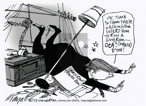 Henry Payne on Wednesday February 1, 2017 Comic Strip