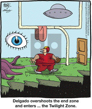 In the Bleachers on Wednesday February 7, 2018 Comic Strip