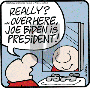 Ziggy on Tuesday July 20, 2021 Comic Strip