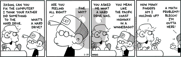 FoxTrot on Monday June 20, 2005 Comic Strip
