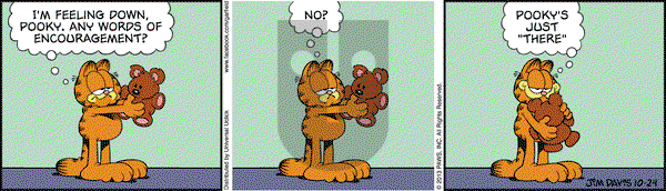 Garfield - Thursday October 24, 2013 Comic Strip