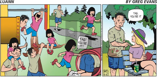 Luann on Sunday August 20, 2017 Comic Strip