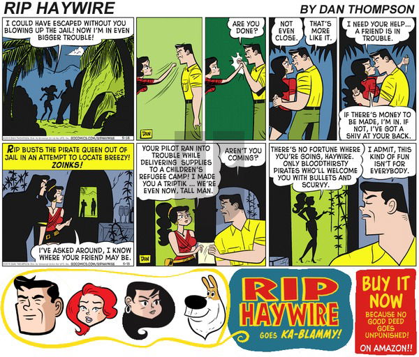 Rip Haywire on Sunday May 14, 2017 Comic Strip