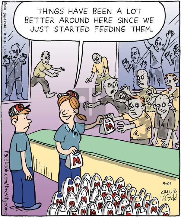 Brevity on Sunday May 6, 2012 Comic Strip