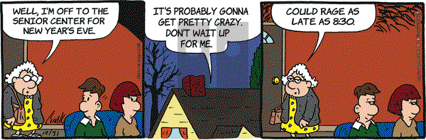 Lola on Monday December 31, 2018 Comic Strip