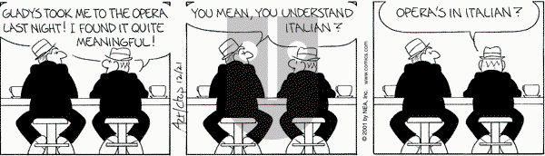 The Born Loser on Friday December 21, 2001 Comic Strip