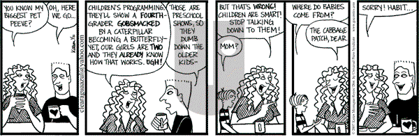 Clear Blue Water on Thursday January 11, 2007 Comic Strip