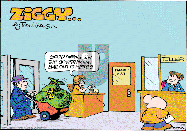 Ziggy - Sunday March 21, 2010 Comic Strip