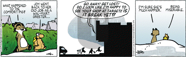 Over the Hedge on Friday January 15, 2016 Comic Strip