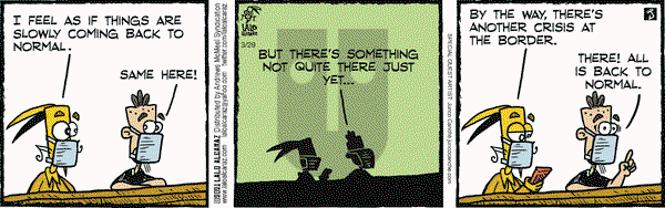 La Cucaracha on Monday March 29, 2021 Comic Strip
