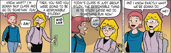 Luann on Monday November 6, 2017 Comic Strip