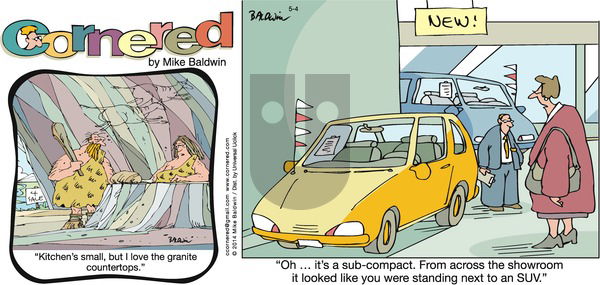 Cornered on Sunday May 4, 2014 Comic Strip