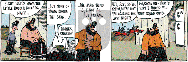 Overboard on Tuesday November 11, 2014 Comic Strip