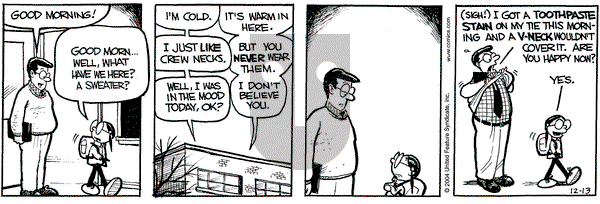 Grand Avenue on Tuesday January 11, 2005 Comic Strip