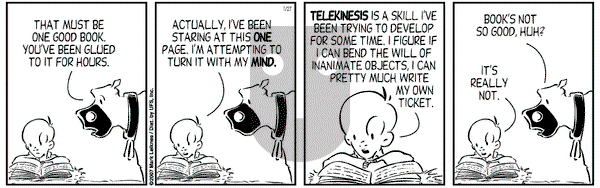 Cow and Boy Classics on Saturday January 27, 2007 Comic Strip