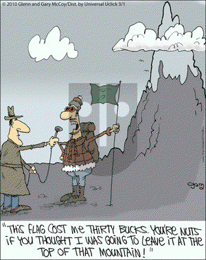 The Flying McCoys on Monday March 1, 2010 Comic Strip