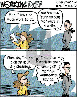 Working Daze on Thursday October 14, 2004 Comic Strip