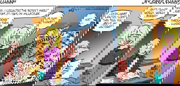 Luann on Sunday February 1, 2009 Comic Strip