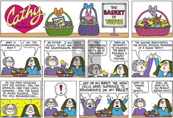 Cathy Classics - Sunday March 31, 2013 Comic Strip