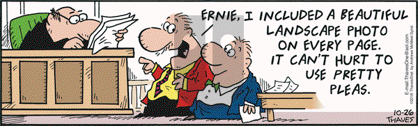 Frank and Ernest on Friday October 26, 2018 Comic Strip