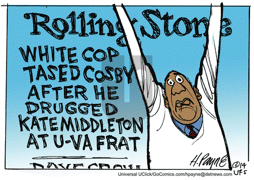 Henry Payne on Monday December 15, 2014 Comic Strip