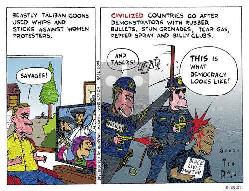 Ted Rall - Wednesday September 15, 2021 Comic Strip