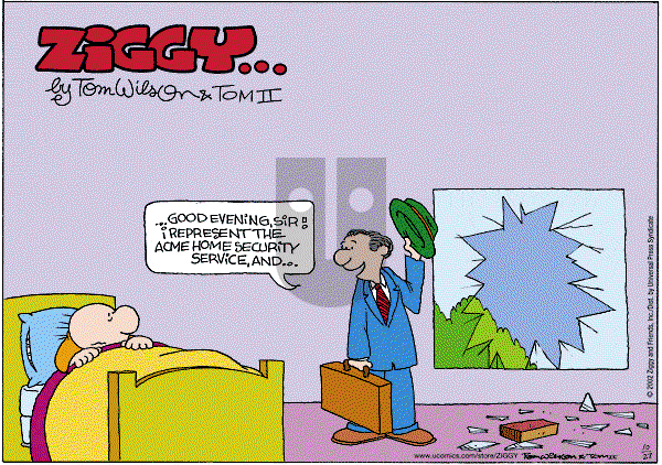 Ziggy - Sunday October 27, 2002 Comic Strip