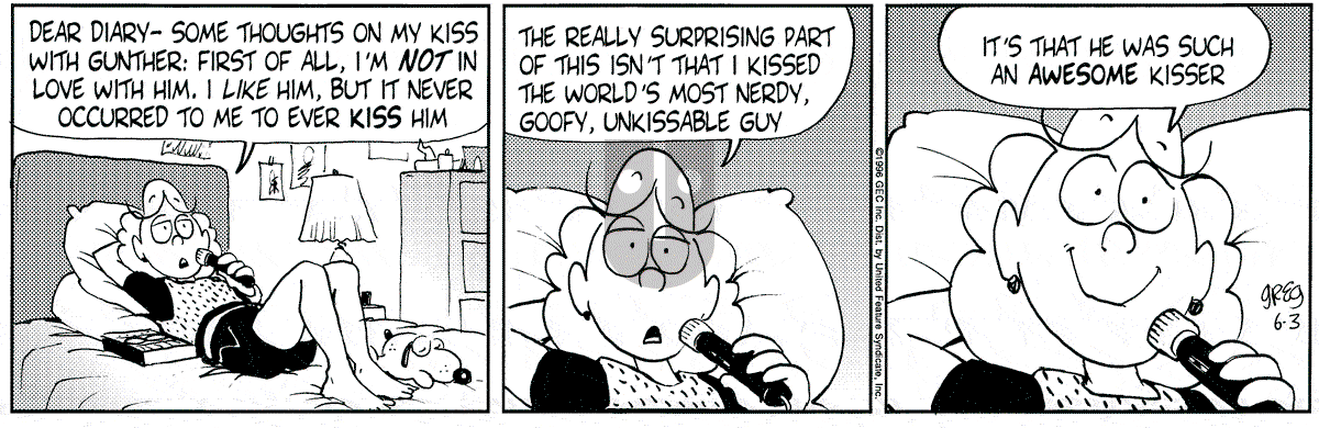 Luann - Monday June 3, 1996 Comic Strip