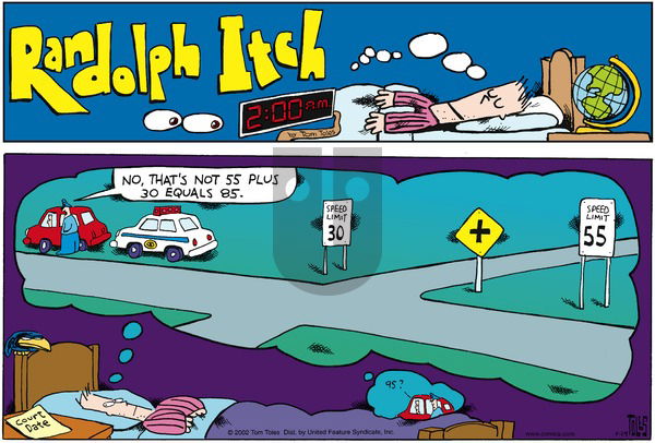 Randolph Itch, 2 a.m. - Sunday November 26, 2017 Comic Strip