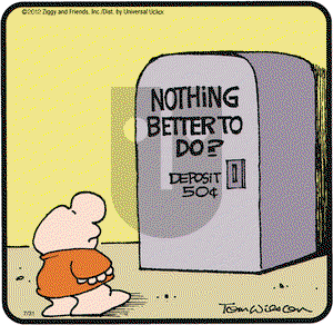 Ziggy on Tuesday July 31, 2012 Comic Strip