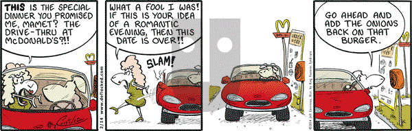 DeFlocked on Friday February 14, 2014 Comic Strip